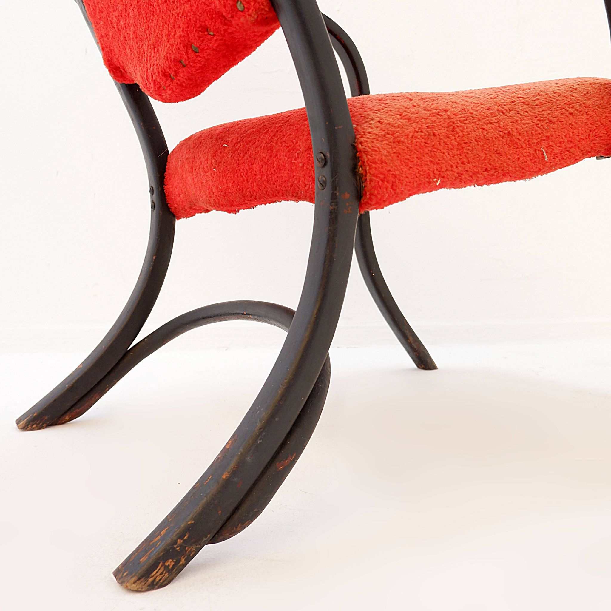 Fauteuil en bois courbé de Jacob & Josef Kohn, années 1890