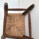 Vintage mulched wooden chair for 70s children