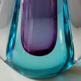 1960s Murano glass vase