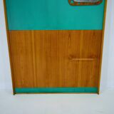 Mid-Century  Wall Mounted Coat Rack Czechoslovakia , 1970's