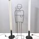 Floor Lamp "Rio" by Rodolfo Bonetto and Produced by Luci, Italy