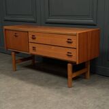 Scandinavian sideboard with 2 drawers, 1960