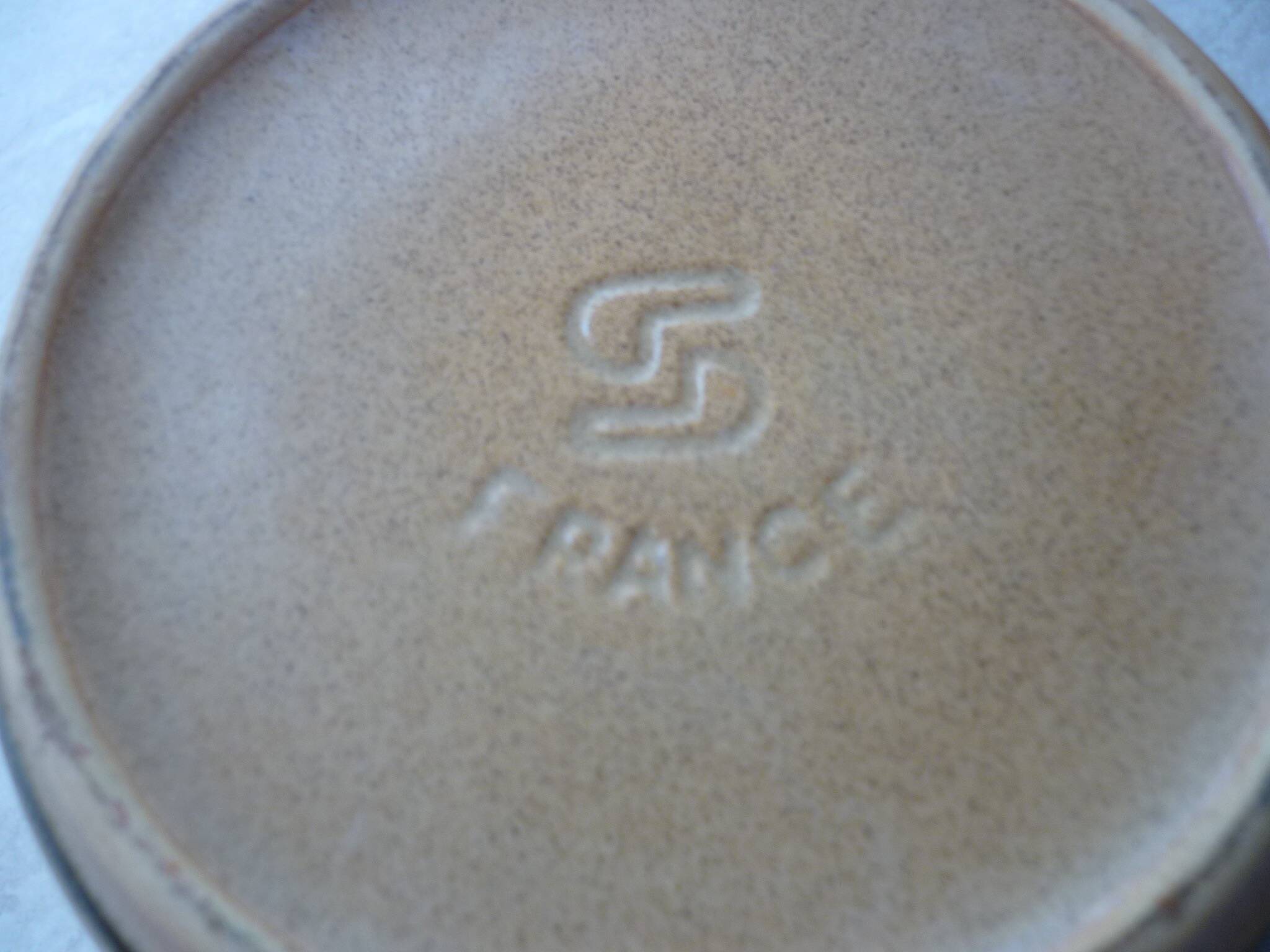 Sarregueminnes stoneware coffee maker, Savoie model