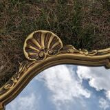 Old mirror gilded
