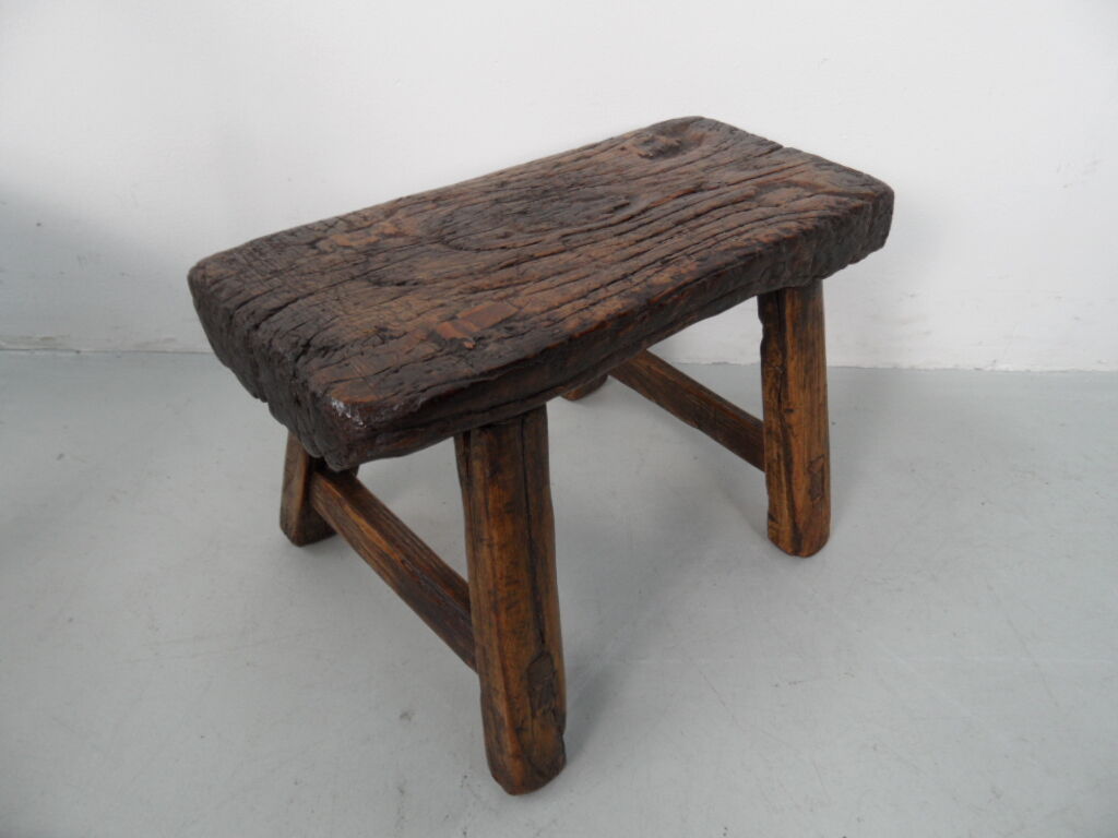 Antique 18th century milk stool