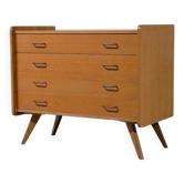 Commode scandinave pieds compas - Vintage 1960