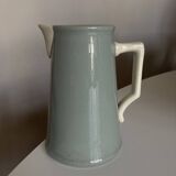 Pichet Sarreguemines Celadon neo classique 1950
