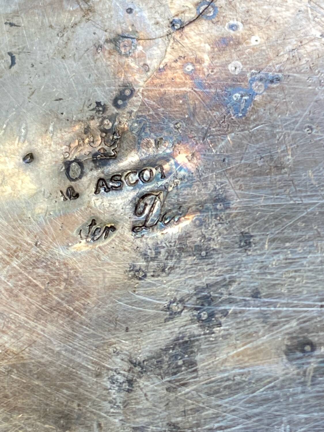 Ascot Royal silver-plated teapot