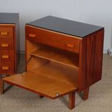 Pair of bedside tables produced by Novy Domov, 1970