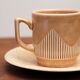 4 Espresso cups and saucers Pagnossin Italy