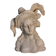 Bust of a woman with a hat