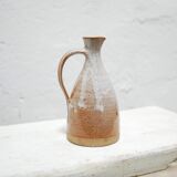 Carafe vintage en grès par roger jacques, saint amand
