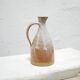 Vintage stoneware decanter by roger jacques, saint amand