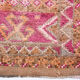 3x13 long hot pink vintage runner rug 399x81cm
