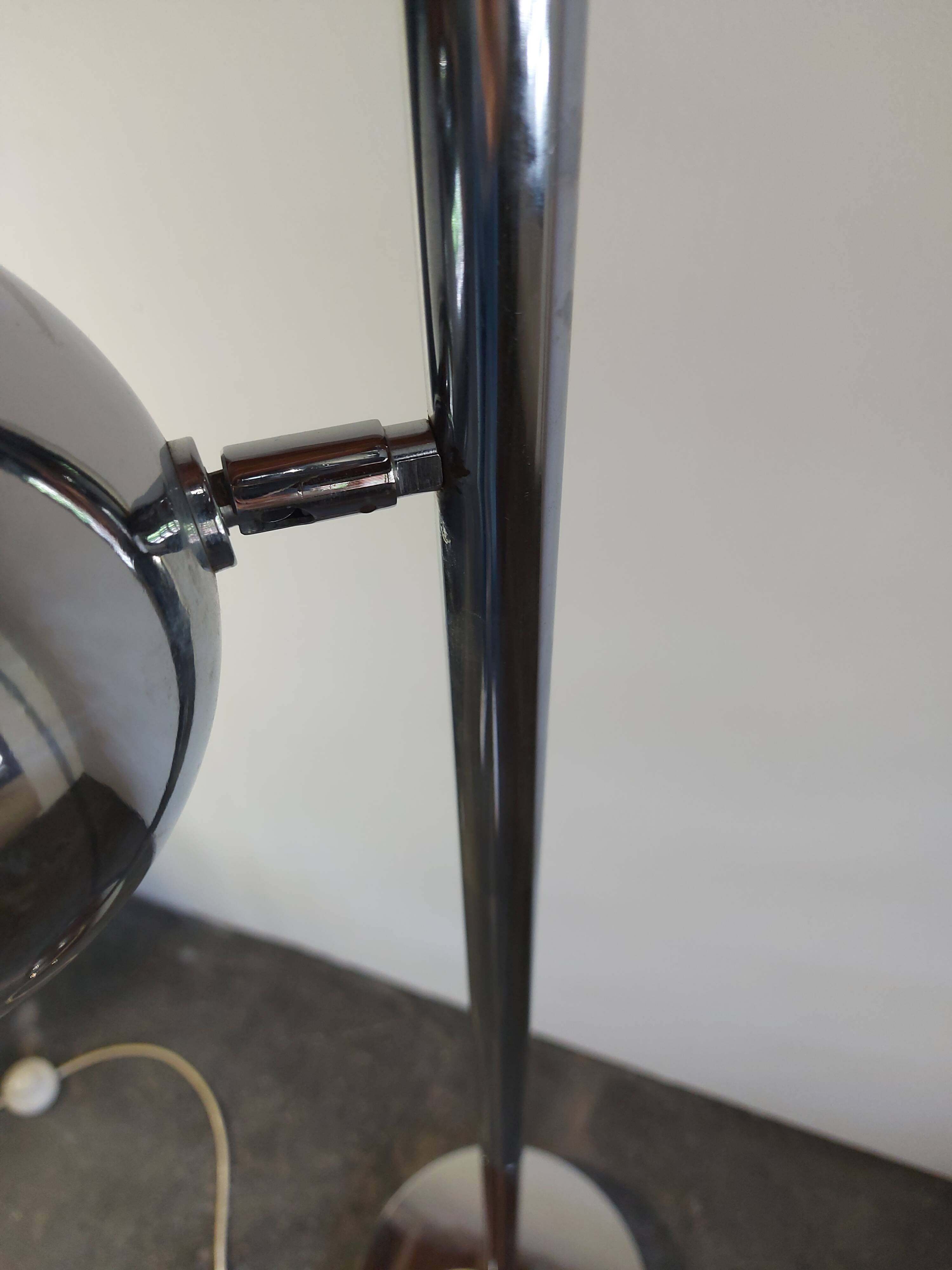 Lampadaire spot eyeball années 1960