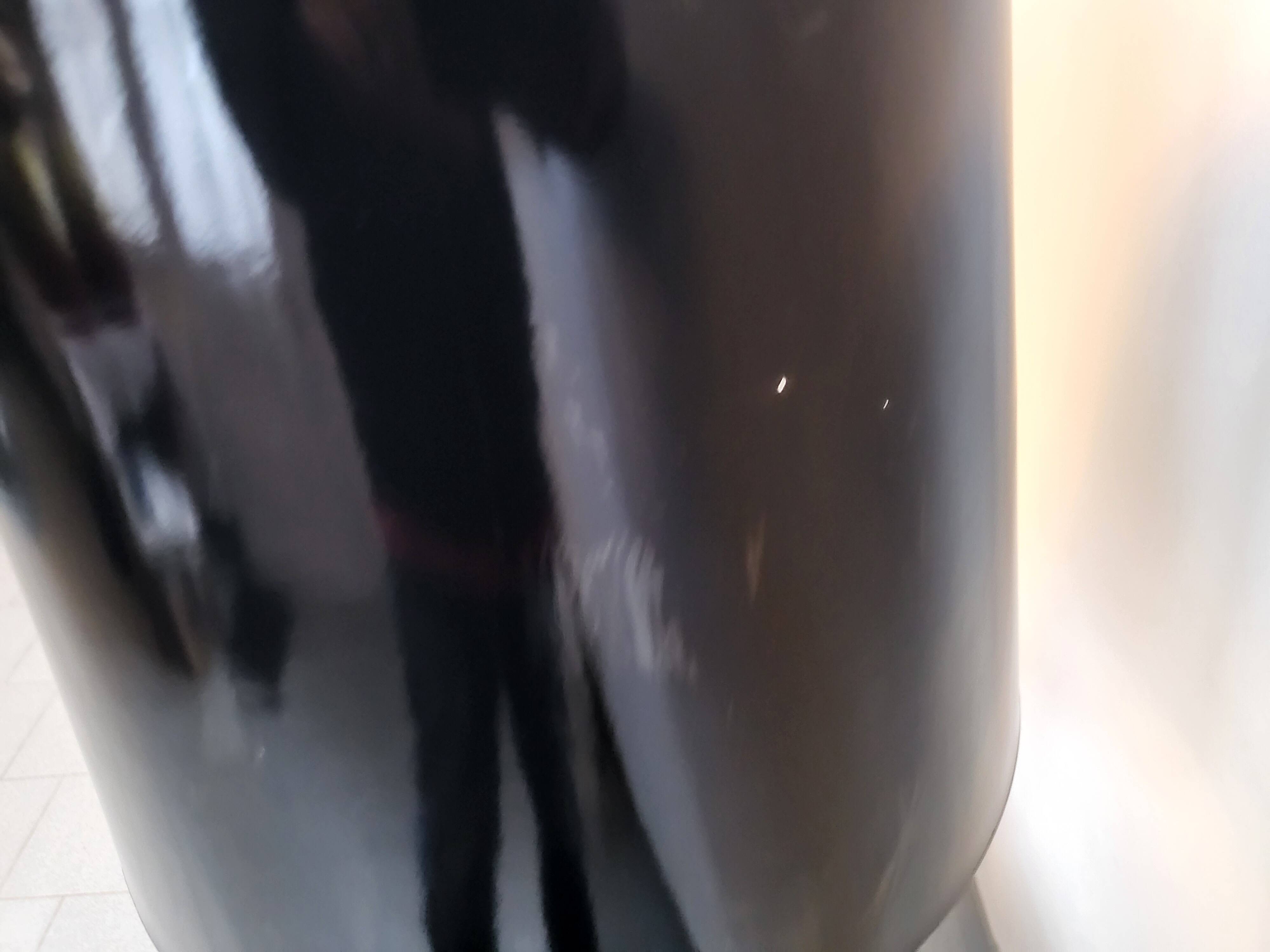 Vintage 1970 lamp in gold metal