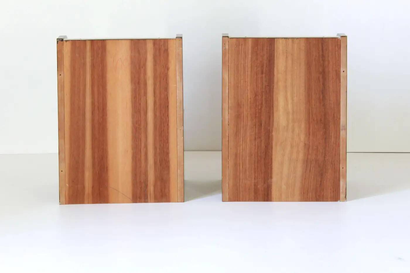 Vintage Italian Rosewood Night Stands, Set of Two