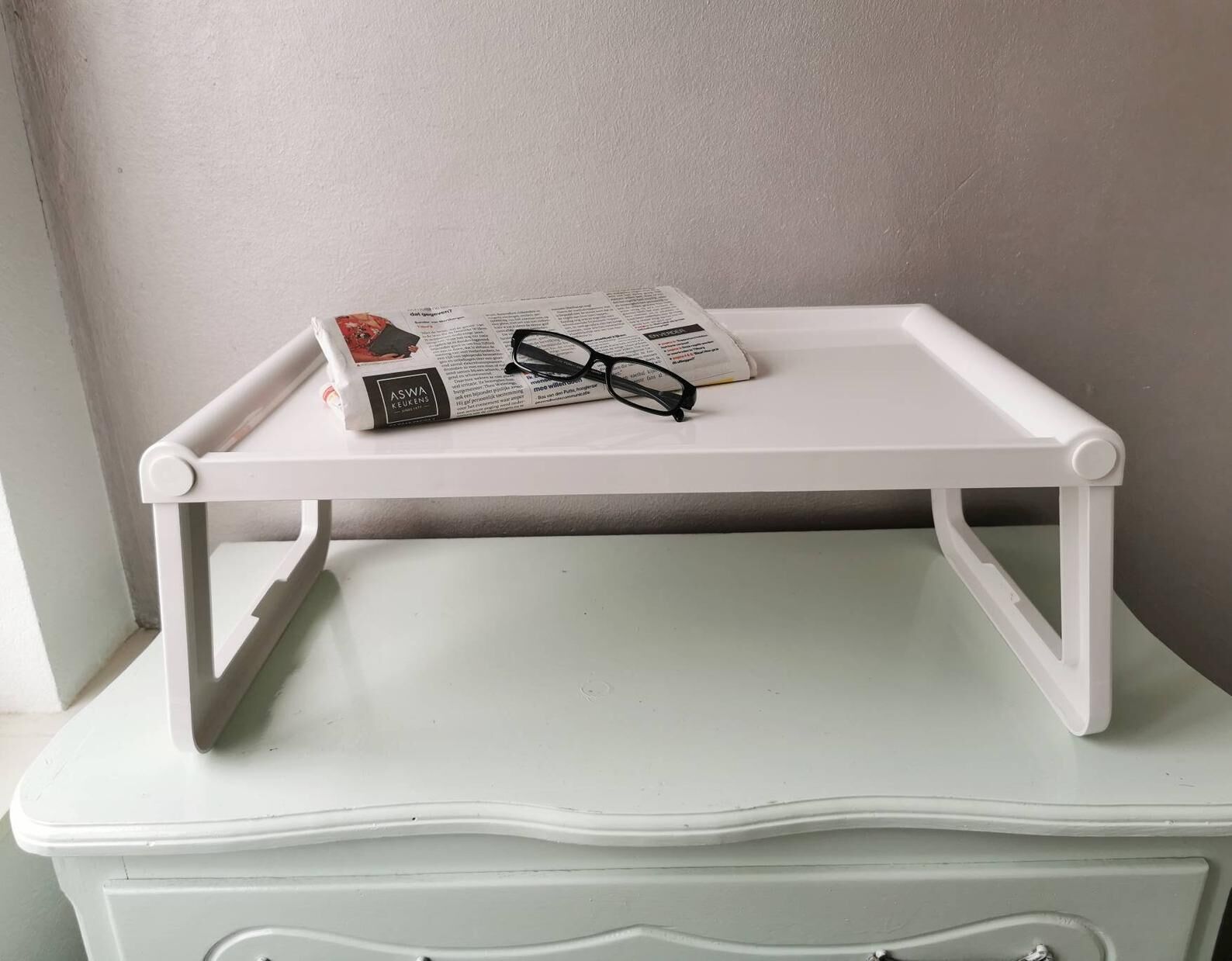 Guzzini 1980 vintage design folding tray