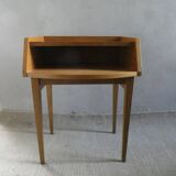 Light wood bedside table from the 1960s.