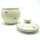 Art Deco sugar bowl, porcelain, Poland, 1920s