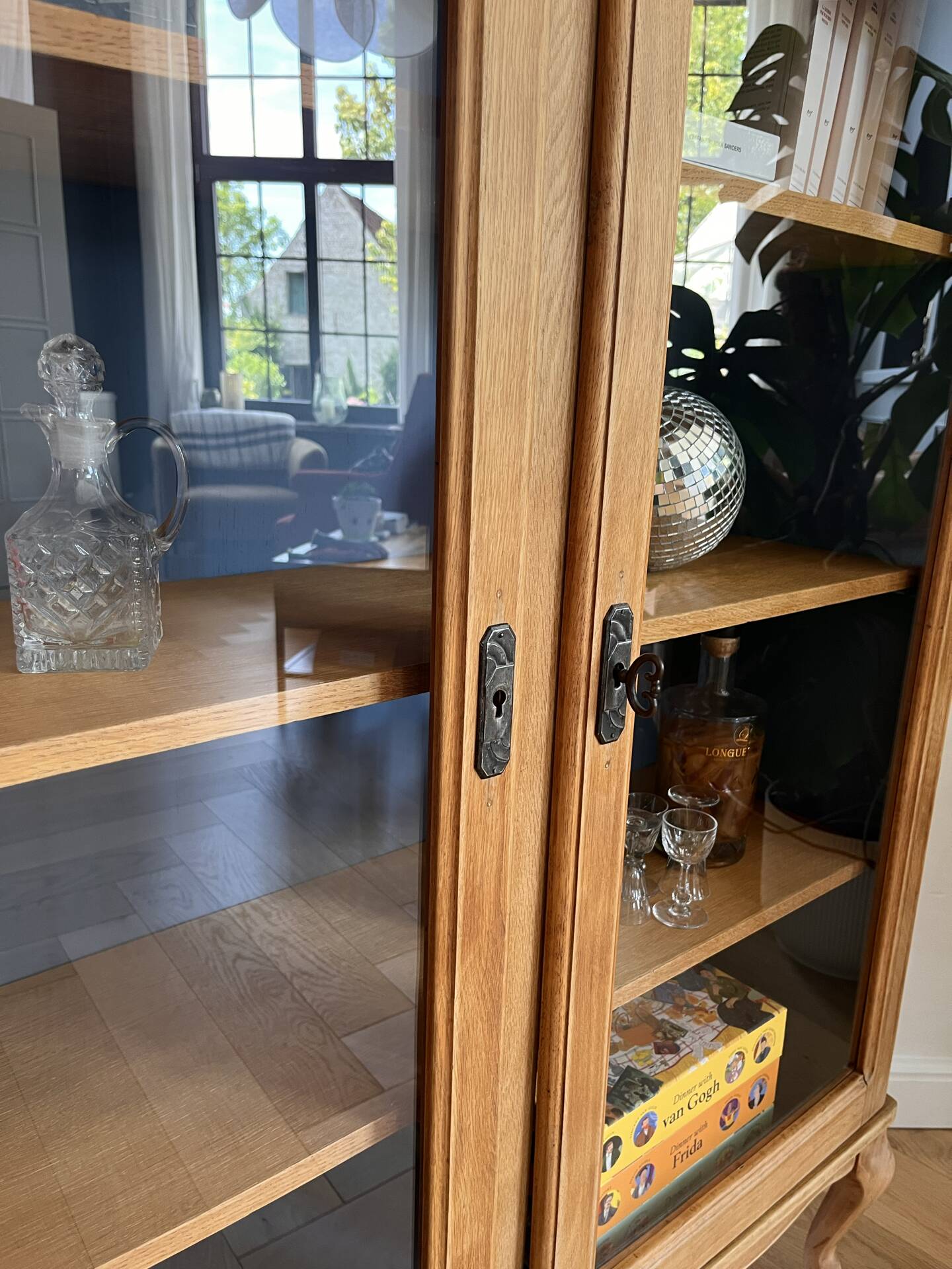 Antique display cabinet