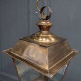 Copper or brass lantern mid-twentieth 1960