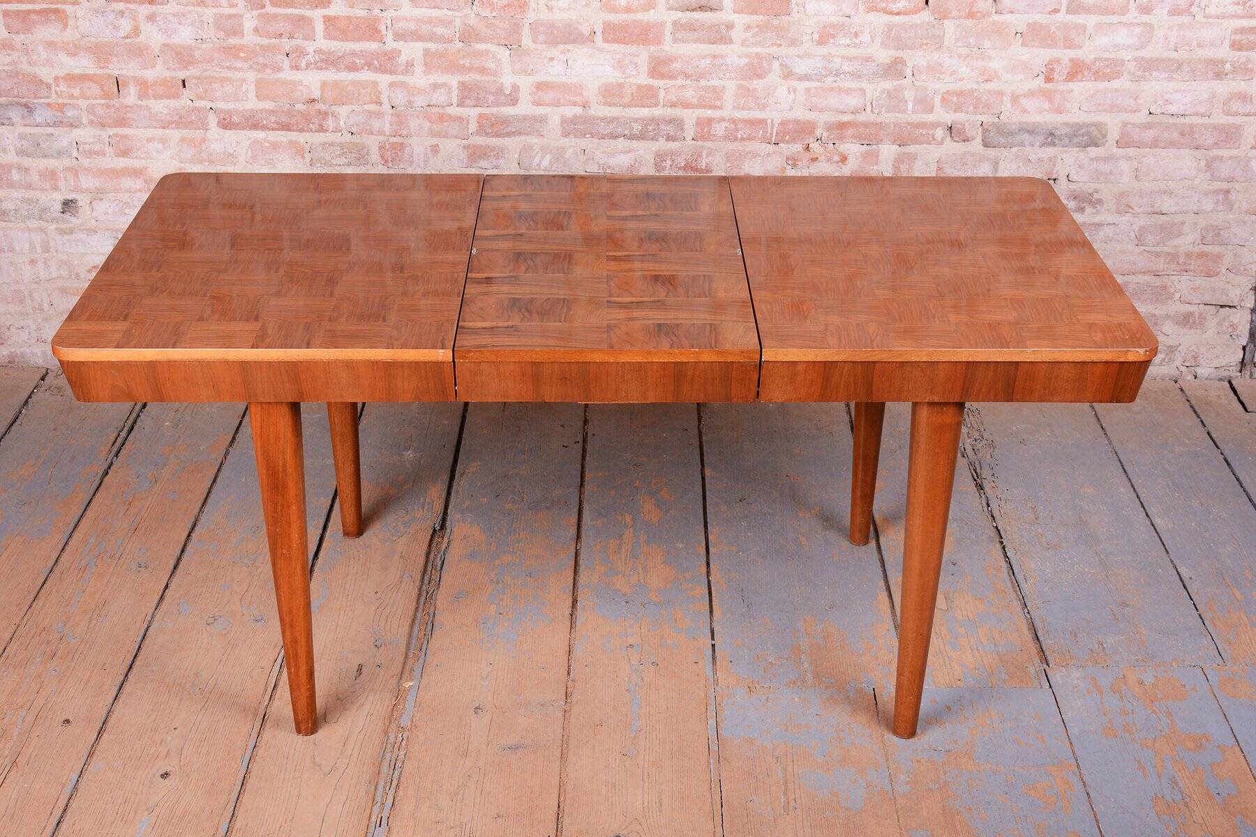 Art Deco Dining Table by Jindřich Halabala for UP Závody, Czech, 1940s