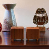 Scandinavian salt and pepper in teak