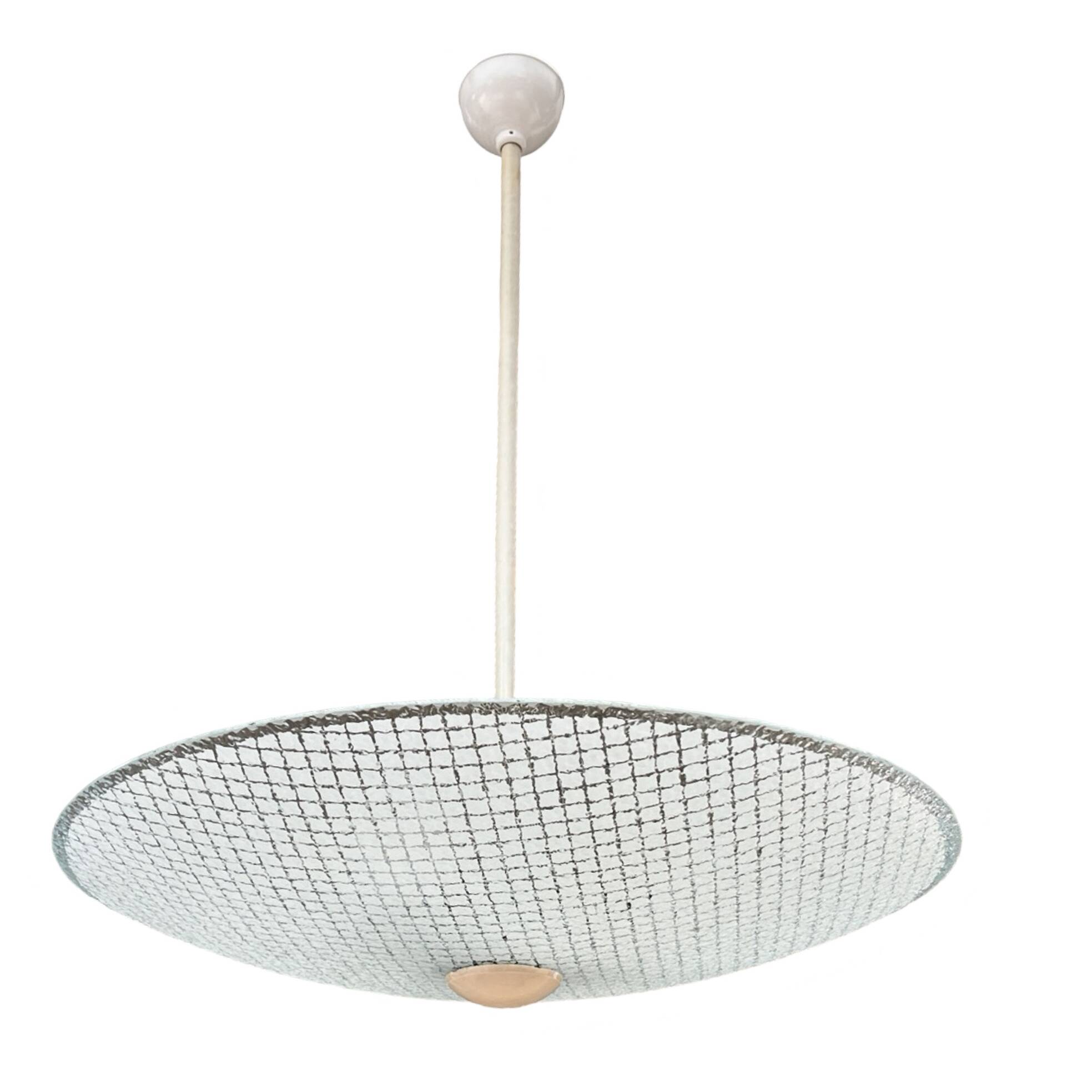 Umbrella chandelier in Brusel style, VEB Narva Luchten, Germany, 1970s.