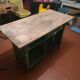 Wood and metal workbench