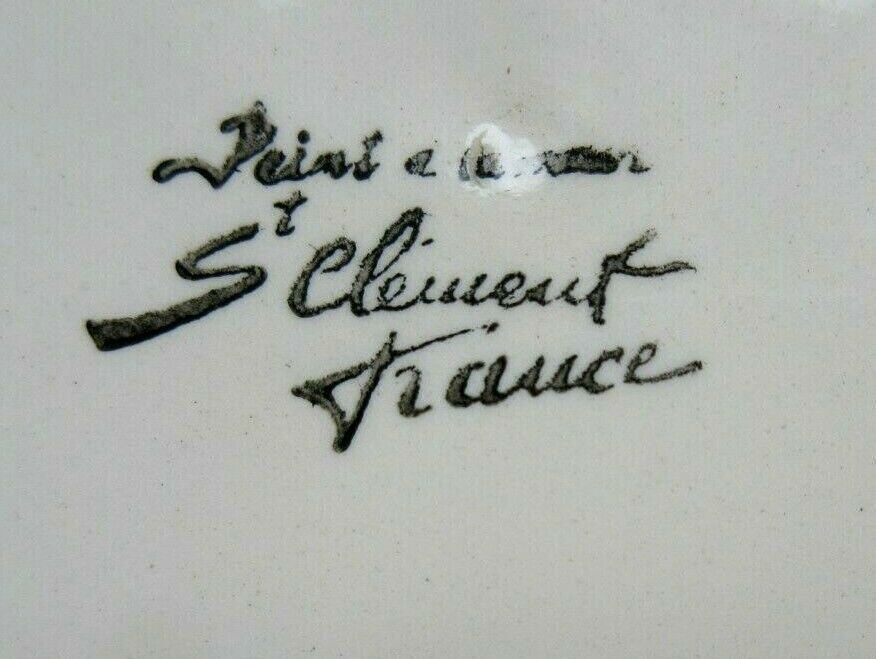 Saint Clément's dabbling plate: the Oranges