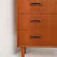 1960s Scandinavian teak chest of drawers