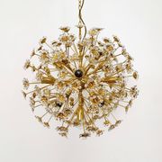 Large Floral Ball Chandelier by Palwa