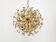 Grand lustre floral en boule par Palwa