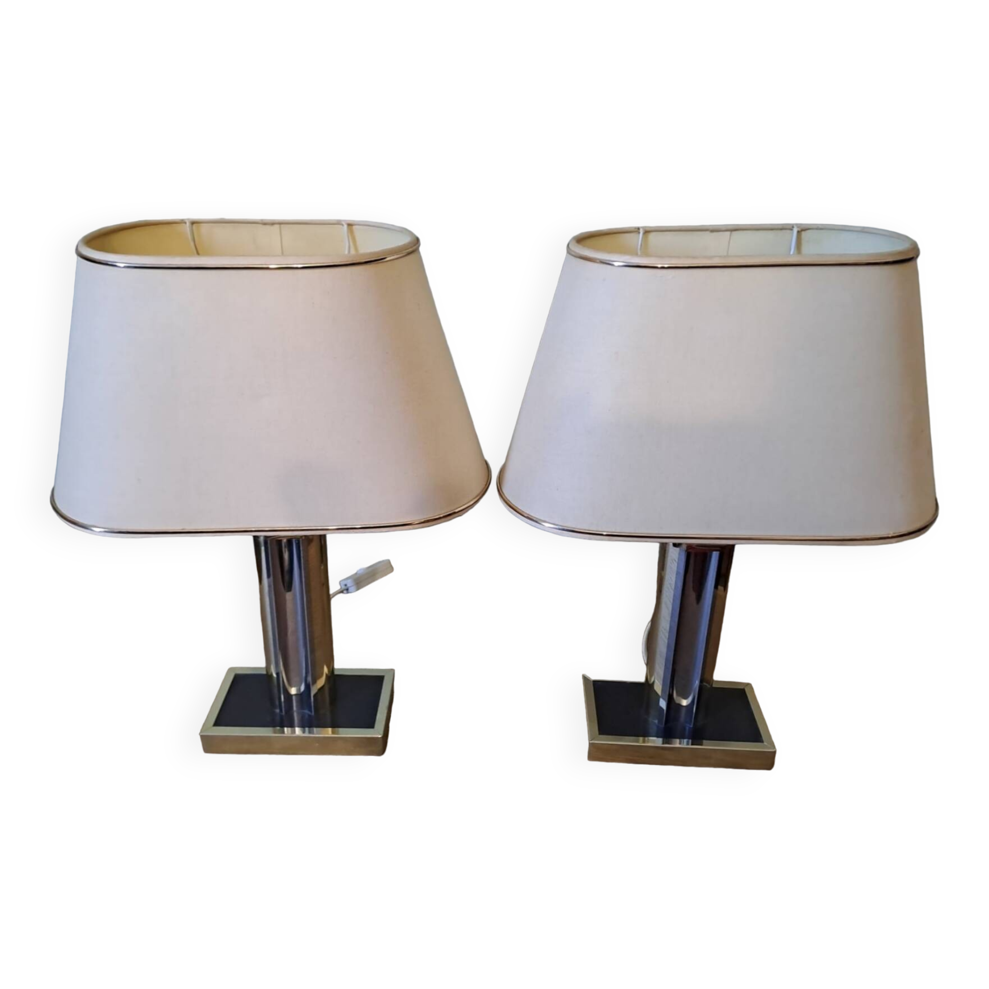 Paire de lampes art déco