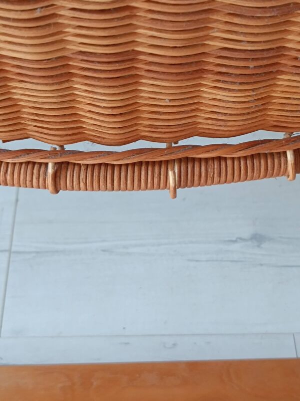 Fauteuil cantilever Oland Fatolj pour IKEA en bois courbé