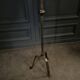 Lampadaire brutaliste en ferronnerie 1970 pied tripode