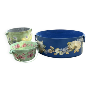 Ensemble pots fleurs