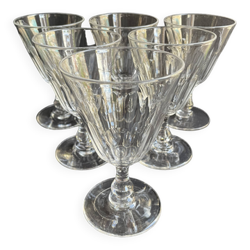6 Verres à eau Baccarat