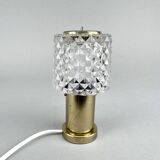 1970s Glass Table Lamp by Kamenicky Senov, Czechoslovakia