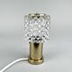 1970s Glass Table Lamp by Kamenicky Senov, Czechoslovakia