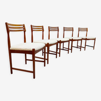 Midcentury design Bovenkamp dining chairs Severin Hansen