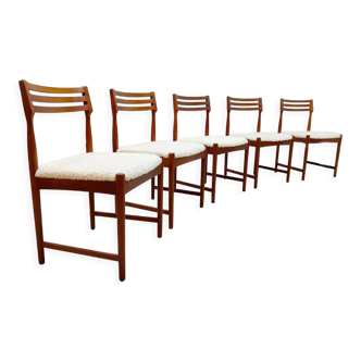 Midcentury design Bovenkamp dining chairs Severin Hansen