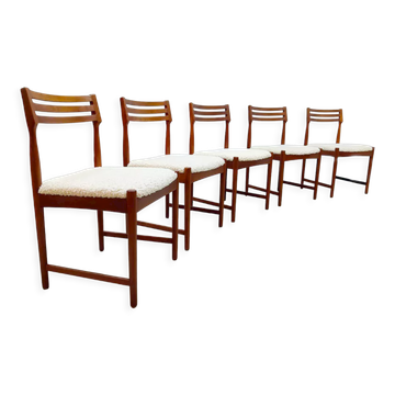 Midcentury design Bovenkamp dining chairs Severin Hansen