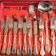 62-piece vintage stainless steel cutlery set, Eme 18/10, Italy
