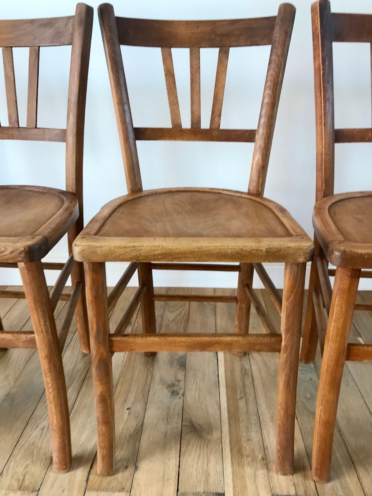 Set of 5 Luterma bistro chairs 50s