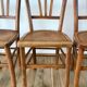 Set of 5 Luterma bistro chairs 50s
