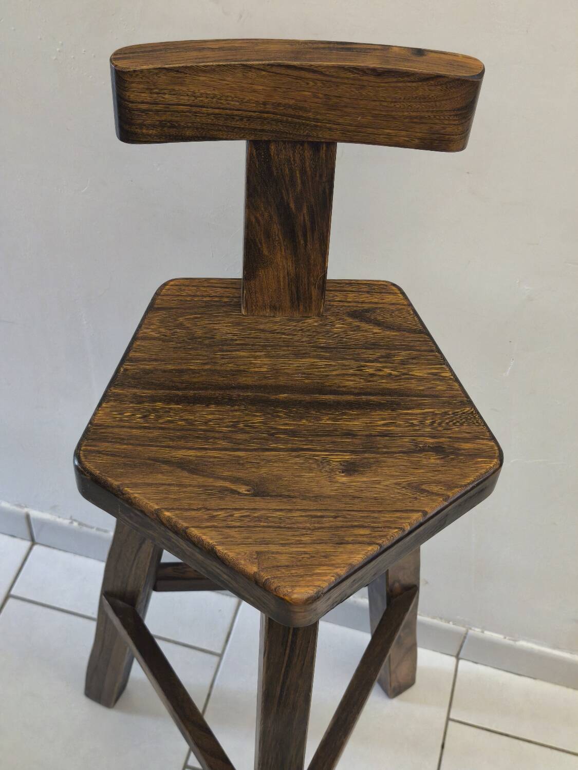 Aranjou high stool bar chair
