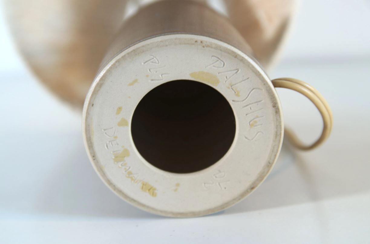 Ceramic desk lamp by Per Linnemann Schmidt for Palshus