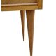 Vintage bedside table 1950 clear solid wood